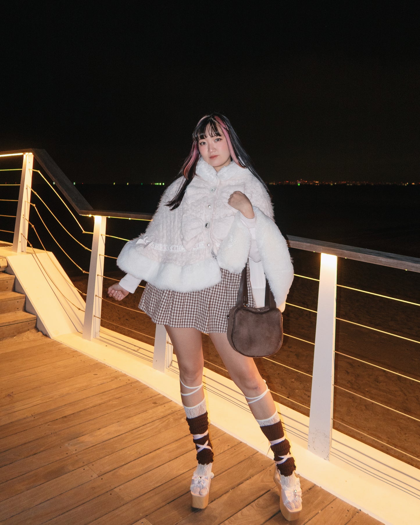 Fluffy Kitty Bag - Chocolate Kitty [PREORDER]