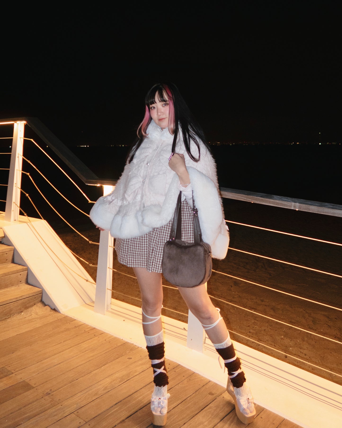 Fluffy Kitty Bag - Chocolate Kitty [PREORDER]